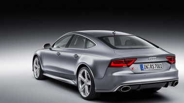 Audi RS7 Sportback - Grise - 3/4 arrière gauche