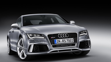 Audi RS7 Sportback - Grise - 3/4 avant droit