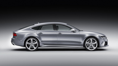 Audi RS7 Sportback - Grise - profil droit