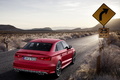 Audi S3 Sedan - rouge - 3/4 arrière droit