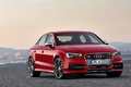 Audi S3 Sedan - rouge - 3/4 avant droit