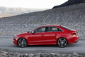 Audi S3 Sedan - rouge - profil gauche