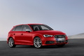 Audi S3 Sportback 2013 - rouge - 3/4 avant droit