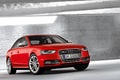 Audi S4 MY 2012 - rouge - 3/4 avant droit