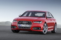 Audi S6 2015 - Rouge - 3/4 avant gauche