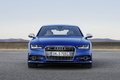 Audi S7 2014 - bleue - face avant