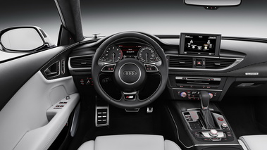 Audi S7 2014 - bleue - habitacle