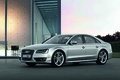 Audi S8 V8 gris 3/4 avant gauche 2