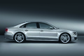 Audi S8 V8 gris profil
