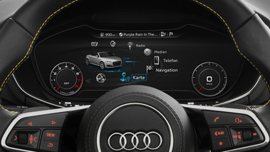 Audi TT menu principal