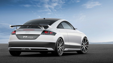 Audi TT Ultra Quattro Concept - blanc - 3/4 arrière droit