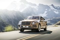 Bentley Bentayga - Bronze - 3/4 avant gauche dynamique