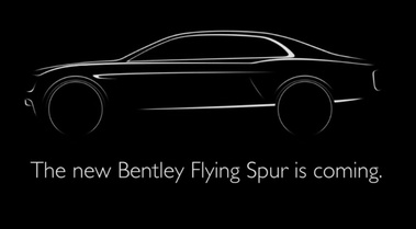 Bentley Continental Flying Spur 2014 - teaser