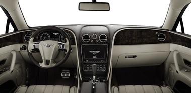 Bentley Continental Flying Spur II marron tableau de bord