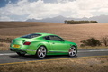 Bentley Continental GT 2015 - Verte - 3/4 arrière droit