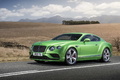 Bentley Continental GT 2015 - Verte - 3/4 avant gauche