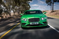 Bentley Continental GT 2015 - Verte - Face avant dynamique