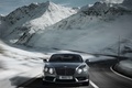 Bentley Continental GT V8 anthracite face avant travelling