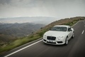 Bentley Continental GT V8 S blanc 3/4 avant gauche travelling