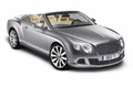 Bentley Continental GTC 2011 gris 3/4 avant droit