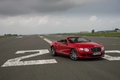 Bentley Continental GTC Speed rouge 3/4 avant droit 2