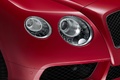 Bentley Continental GTC V8 S rouge phare avant