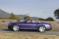 Bentley Continental GTC V8 violet filé penché