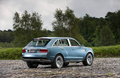 Bentley EXP 9 F bleu 3/4 arrière droit