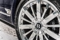 Bentley Mulsanne bleu logo jante