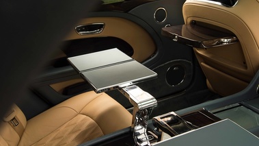 Bentley Mulsanne EWB marron/beige tablette arrière