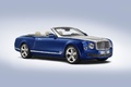 Bentley Mulsanne Grand Cabrio Concept - Bleu - 3/4 avant droit