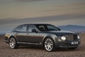 Bentley Mulsanne Mulliner anthracite 3/4 avant droit