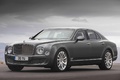 Bentley Mulsanne Mulliner anthracite 3/4 avant gauche