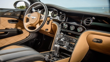 Bentley Mulsanne Speed - Noire - Habitacle 1
