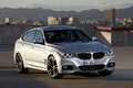 BMW 335i GT - grise - 3/4 avant droit