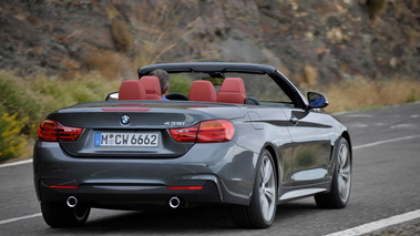 BMW 435i Cabrio - anthracite - 3/4 arrière droit