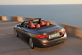 BMW 435i Cabrio - anthracite - 3/4 arrière gauche dynamique