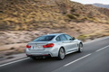 BMW 435i Gran Coupé - gris argent - 3/4 arrière droit dynamique