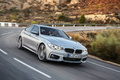 BMW 435i Gran Coupé - gris argent - 3/4 avant droit dynamique