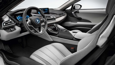 BMW i8 gris intérieur 2