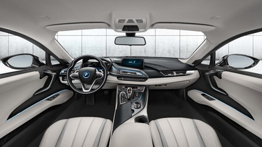 BMW i8 gris intérieur 3