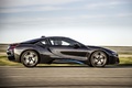 BMW i8 noir filé