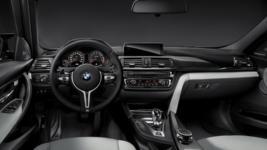 BMW M3 2014 - bleue - habitacle