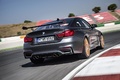 BMW M4 GTS - Grise - 3/4 arrière droit dynamique