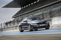 BMW M4 GTS - Grise - 3/4 avant droit dynamique 