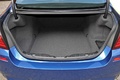 BMW M5 F10 bleu coffre