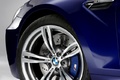 BMW M6 Cabrio - bleu - détail, jante