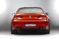 BMW M6 Coupé - orange - face arrière