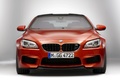 BMW M6 Coupé - orange - face avant