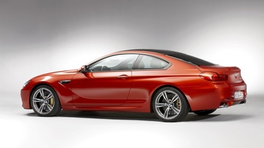 BMW M6 Coupé - orange - profil gauche 2